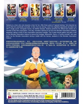 ENG DUB * ONE PUNCH MAN SEASON 1-3 (VOL.1-36 END)  + ROAD TO HERO  + SPECIAL 01&02 (VOL.1-12END) 